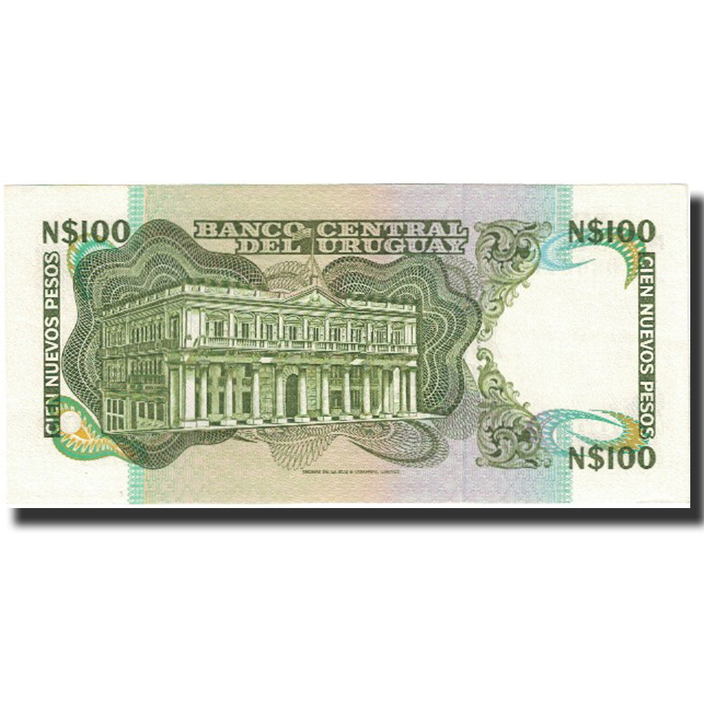Billet, Uruguay, 100 Nuevos Pesos, UNDATED (1978-86), KM:62a, NEUF