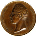 Francia, medalla, Sacre de Charles X à reims, 1825, Gayrard, EBC, Bronce