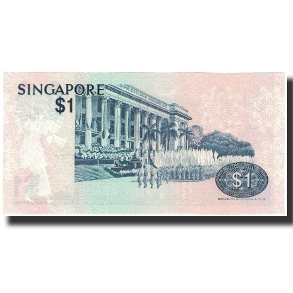 Billet, Singapour, 1 Dollar, 1976, KM:9, NEUF