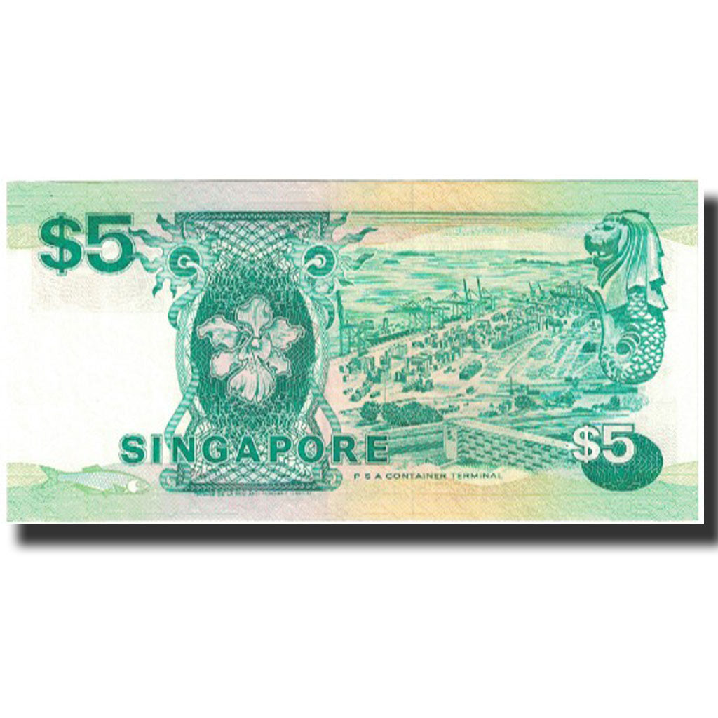 Banconote, Singapore, 5 Dollars, 1989, KM:19, FDS