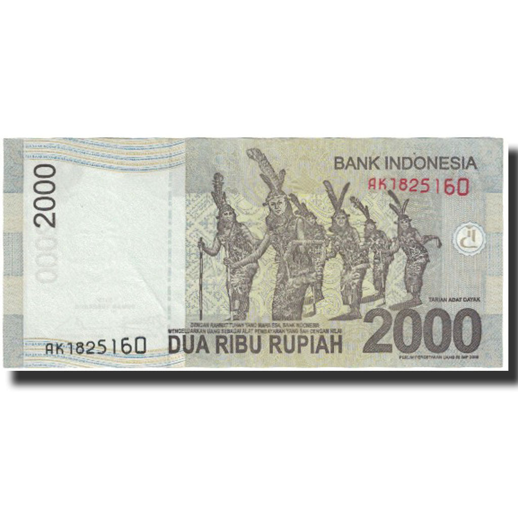 Geldschein, Indonesien, 2000 Rupiah, 2010-2013, KM:148d, UNZ