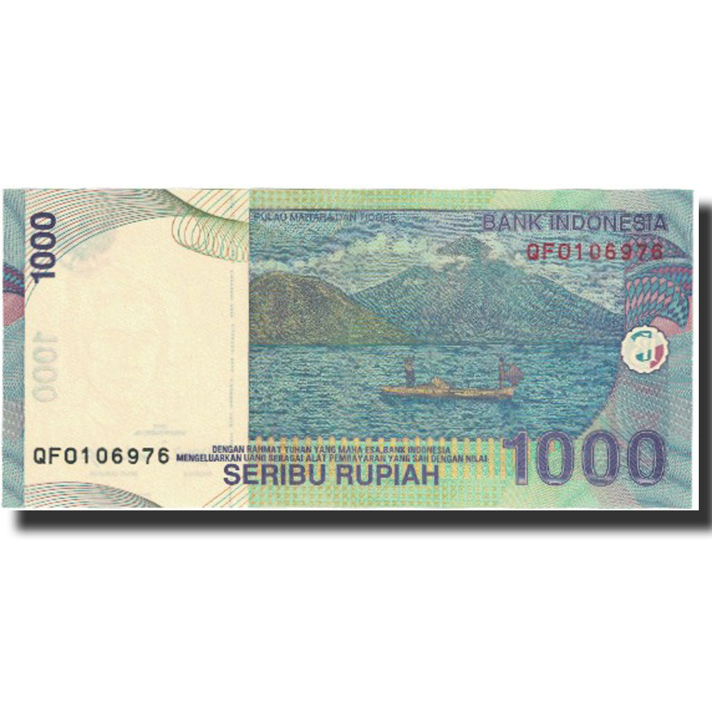 Banknot, Indonesia, 1000 Rupiah, 2012, Undated, KM:141l, UNC(65-70)