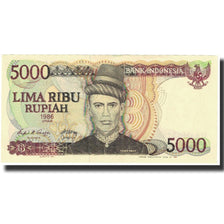 Banconote, Indonesia, 5000 Rupiah, 1986, KM:125a, FDS