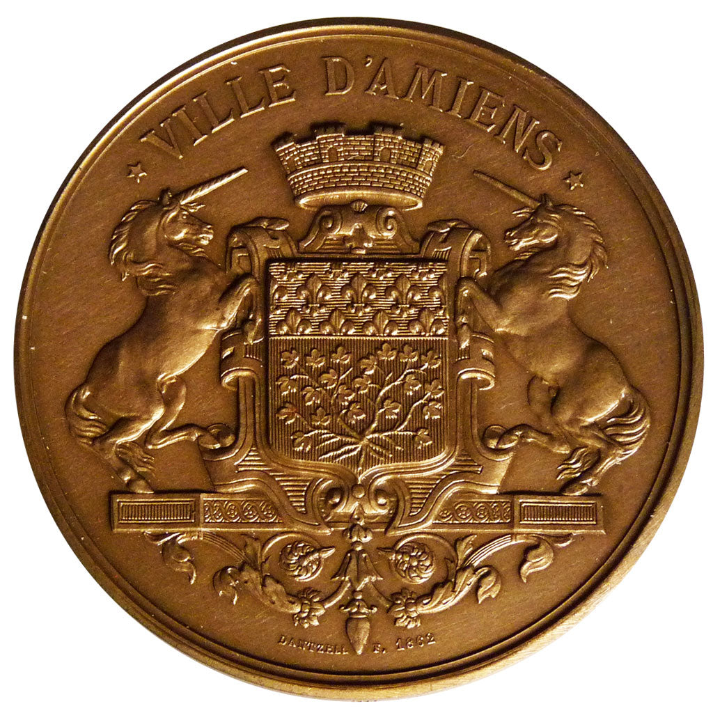 FRANCE, Business & industry, French Fifth Republic, Medal, 1983, AU(55-58),...