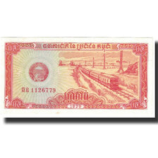 Banconote, Cambogia, 0.5 Riel (5 Kak), Undated (1979), KM:27A, FDS