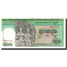 Banconote, Cambogia, 500 Riels, Undated (1968), KM:9c, FDS