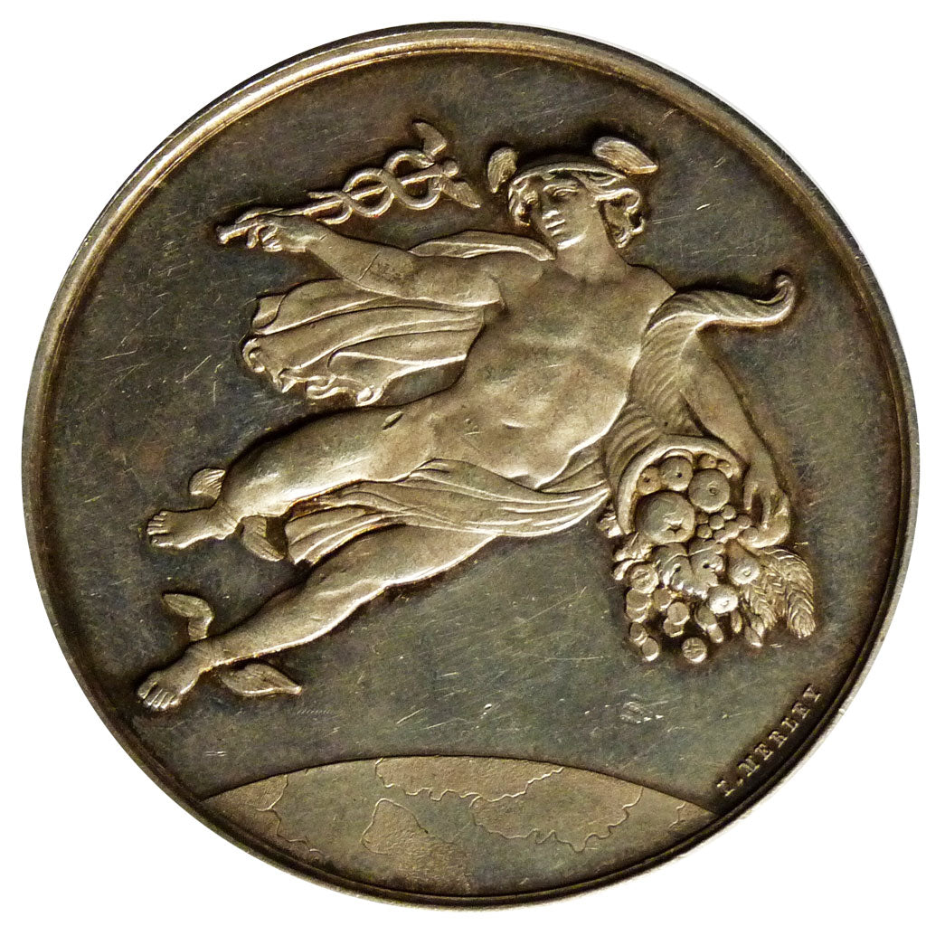 FRANCE, Arts & Culture, French Third Republic, Medal, AU(50-53), Silver, 65.40