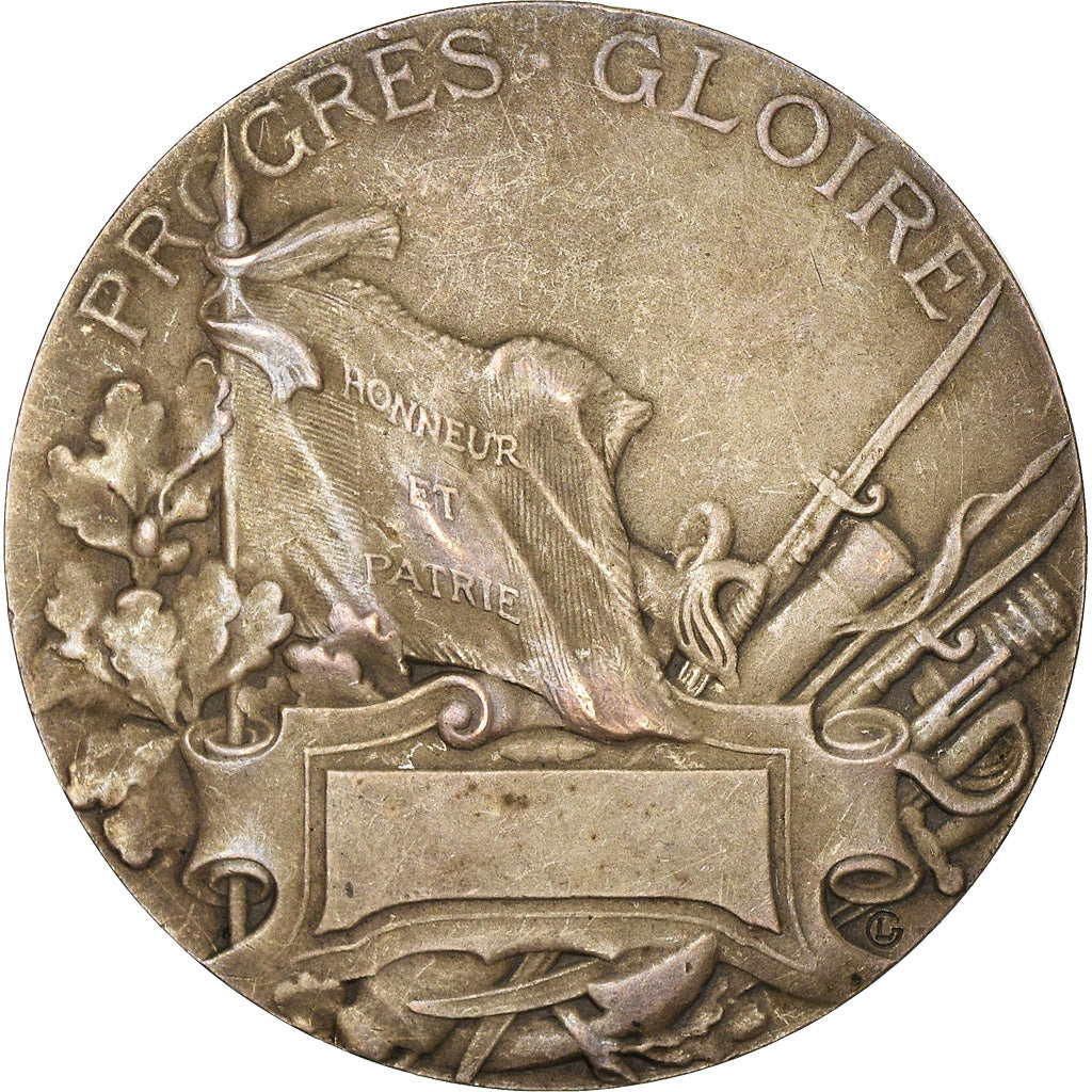 Frankreich, Medal, French Third Republic, Politics, Society, War, 1910, SS