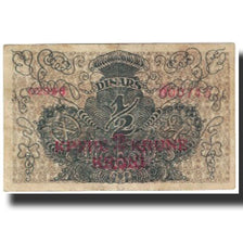 Banknote, Yugoslavia, 1/2 Dinara, Undated (1919), KM:11, VF(20-25)