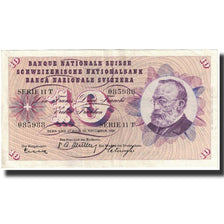 Biljet, Zwitserland, 10 Franken, 1956, 1956-11-29, KM:45c, TTB