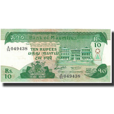 Banknote, Mauritius, 10 Rupees, Undated (1985), Undated (1985), KM:35b
