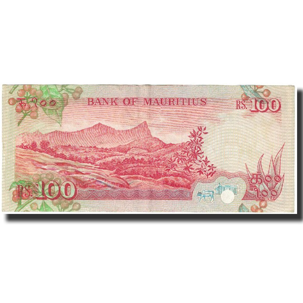 Geldschein, Mauritius, 100 Rupees, 1986, Undated (1986), KM:38, SS