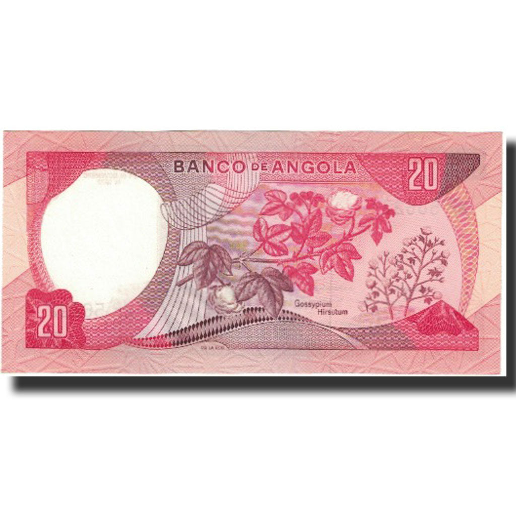 Banknote, Angola, 20 Escudos, 1972, 1972-11-24, KM:99, UNC(65-70)