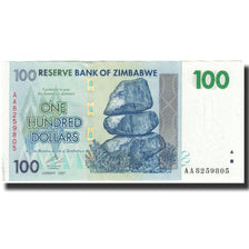 Billet, Zimbabwe, 100 Dollars, 2007, KM:9a, NEUF