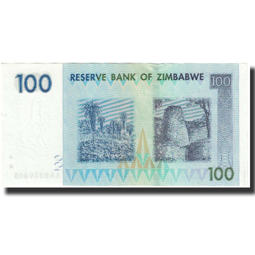 Billet, Zimbabwe, 100 Dollars, 2007, KM:9a, NEUF