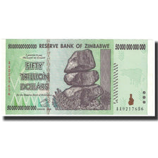 Banknote, Zimbabwe, 50 Trillion Dollars, 2008, Undated (2008), KM:90, UNC(65-70)