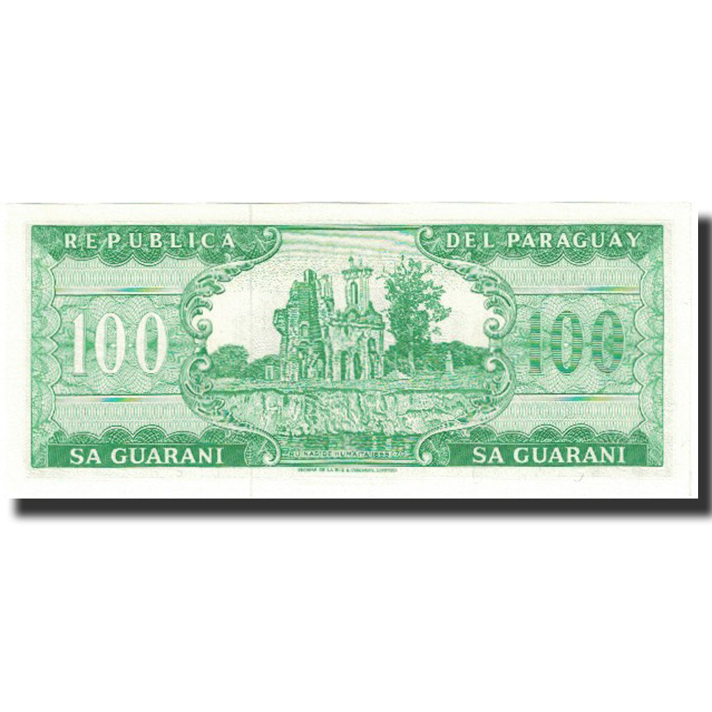 Billete, 100 Guaranies, Paraguay, Undated (1982), KM:205, UNC