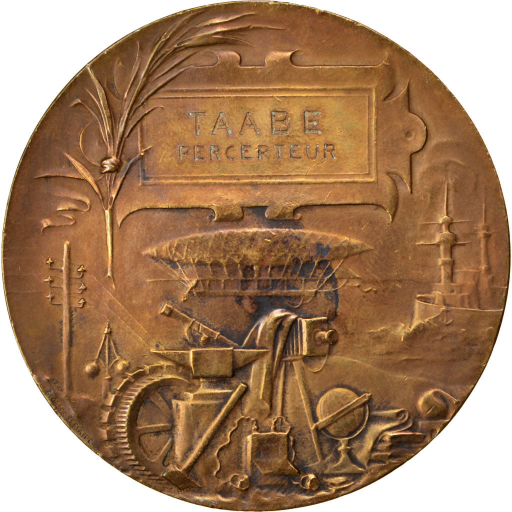 FRANCE, Sciences & Technologies, French Third Republic, Medal, AU(50-53),...