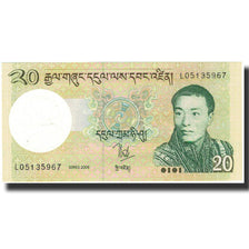 Biljet, Bhutan, 20 Ngultrum, 2006, Undated 2006, KM:30, NIEUW