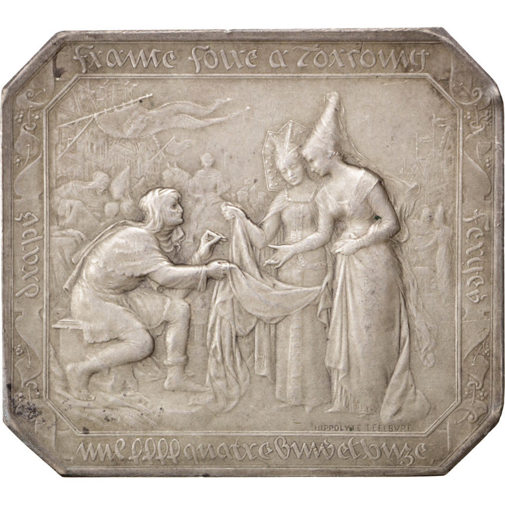 FRANCE, Business & industry, French Third Republic, Medal, EF(40-45), Silver,...