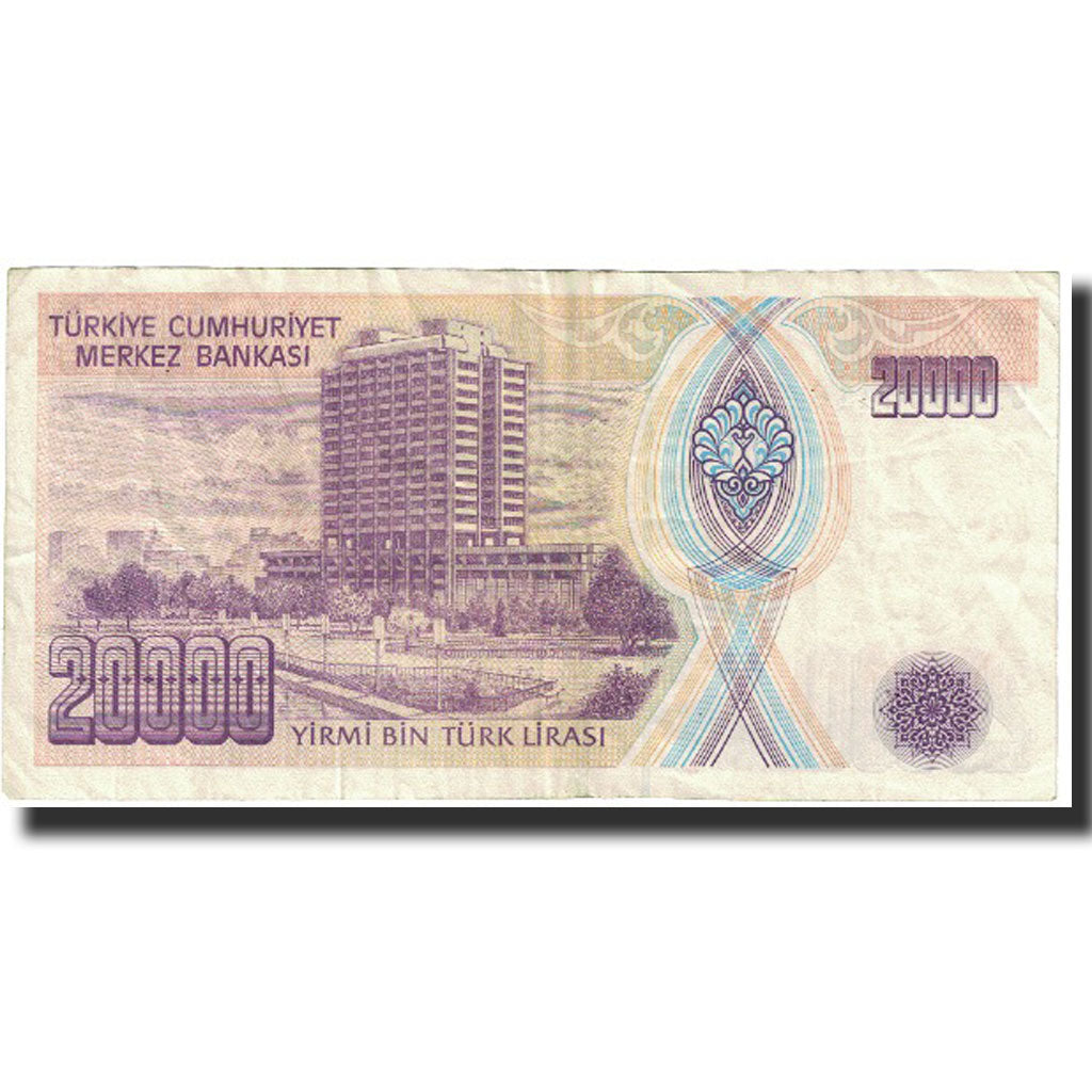 Banknot, Turcja, 20,000 Lira, 1970, 1970-01-14, KM:202, AU(55-58)