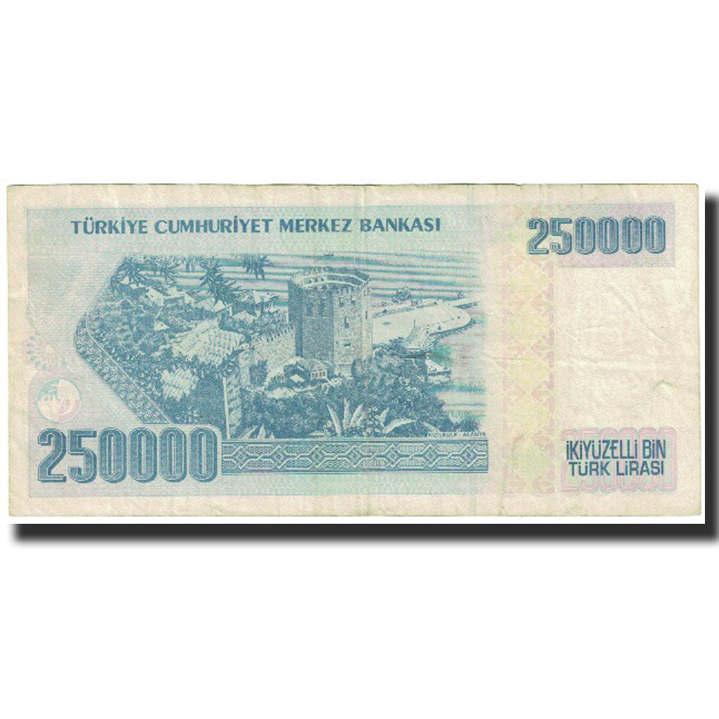 Geldschein, Türkei, 250,000 Lira, 1970, 1970-01-14, KM:211, VZ