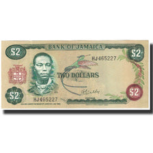 Geldschein, Jamaica, 2 Dollars, L.1960, KM:69a, UNZ