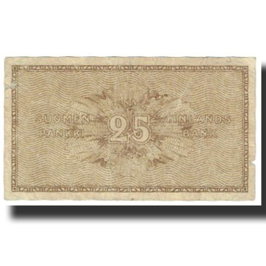 Geldschein, Finnland, 25 Penniä, 1918, KM:33, SS
