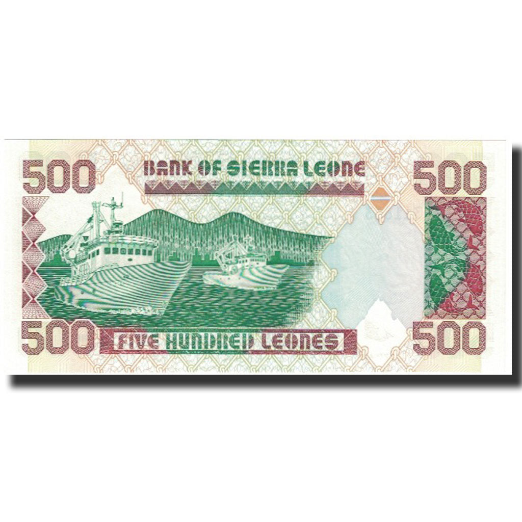 Banknote, Sierra Leone, 500 Leones, 1991, 1991-04-27, KM:19, UNC(65-70)