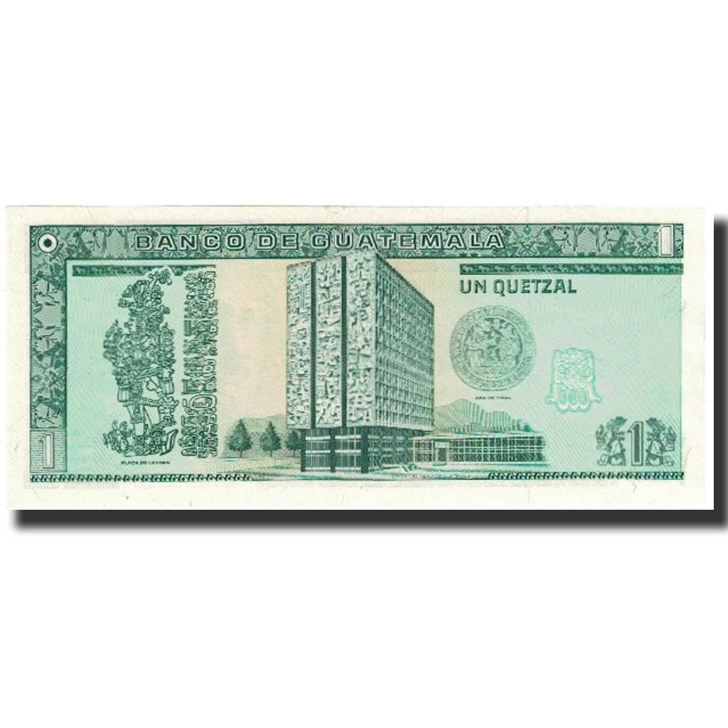 Billet, Guatemala, 1 Quetzal, 1991, 1991-03-06, KM:66, NEUF