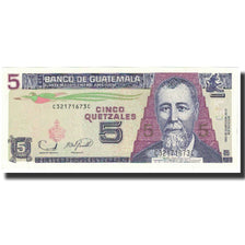 Geldschein, Guatemala, 5 Quetzales, 2006, 2006-11-25, KM:106b, UNZ