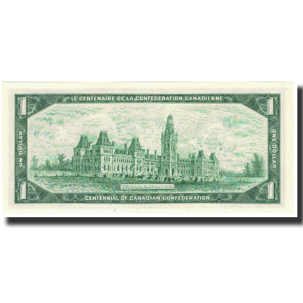 Geldschein, Kanada, 1 Dollar, 1967, KM:84a, UNZ