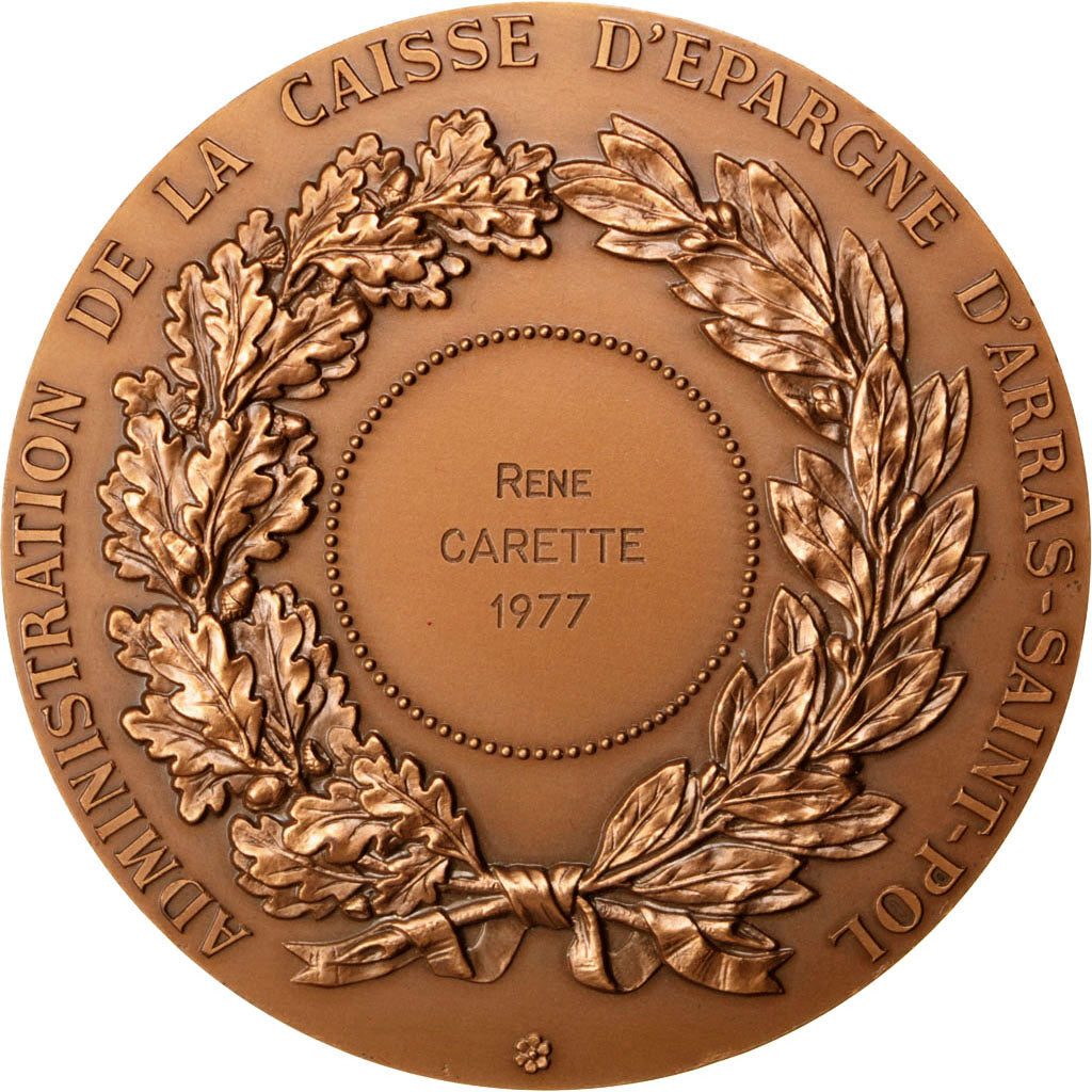 FRANCE, Politics, Society, War, French Fifth Republic, Medal, 1977, MS(60-62),..