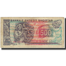 Banknot, Albania, 500 Lekë, 1991, KM:48a, VG(8-10)