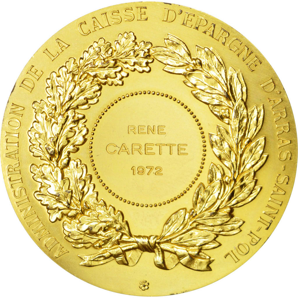 FRANCE, Politics, Society, War, French Fifth Republic, Medal, 1972, MS(60-62),..
