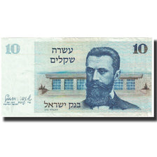 Banknote, Israel, 10 Sheqalim, 1978, KM:45, UNC(65-70)