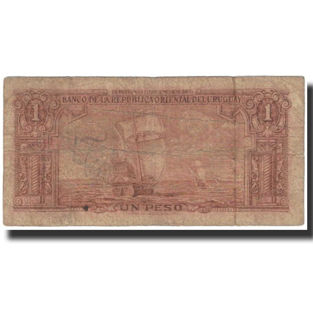 Geldschein, Uruguay, 1 Peso, KM:35c, SGE