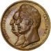 Francia, Medal, Charles X, Politics, Society, War, 1827, Petit, EBC, Cobre