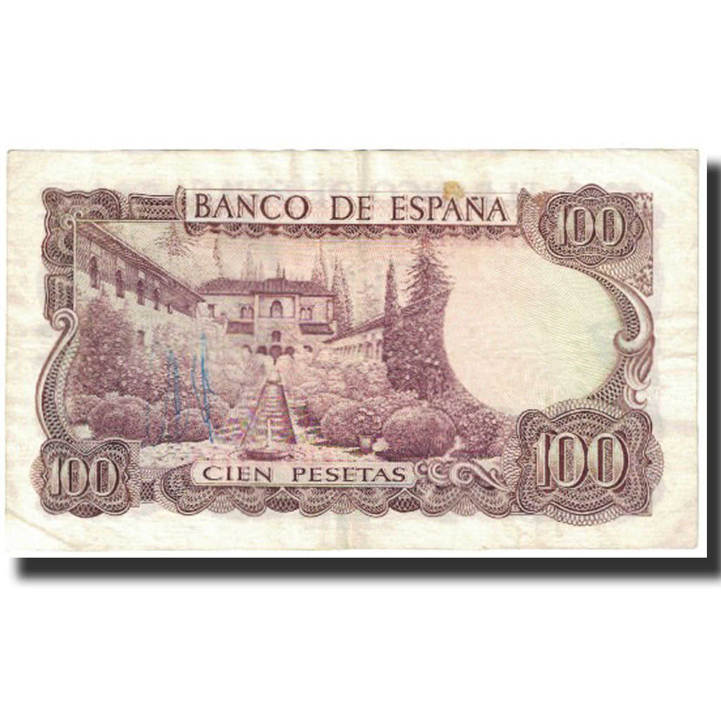 Banknote, Spain, 100 Pesetas, 1970, 1970-11-17, KM:152a, UNC(63)