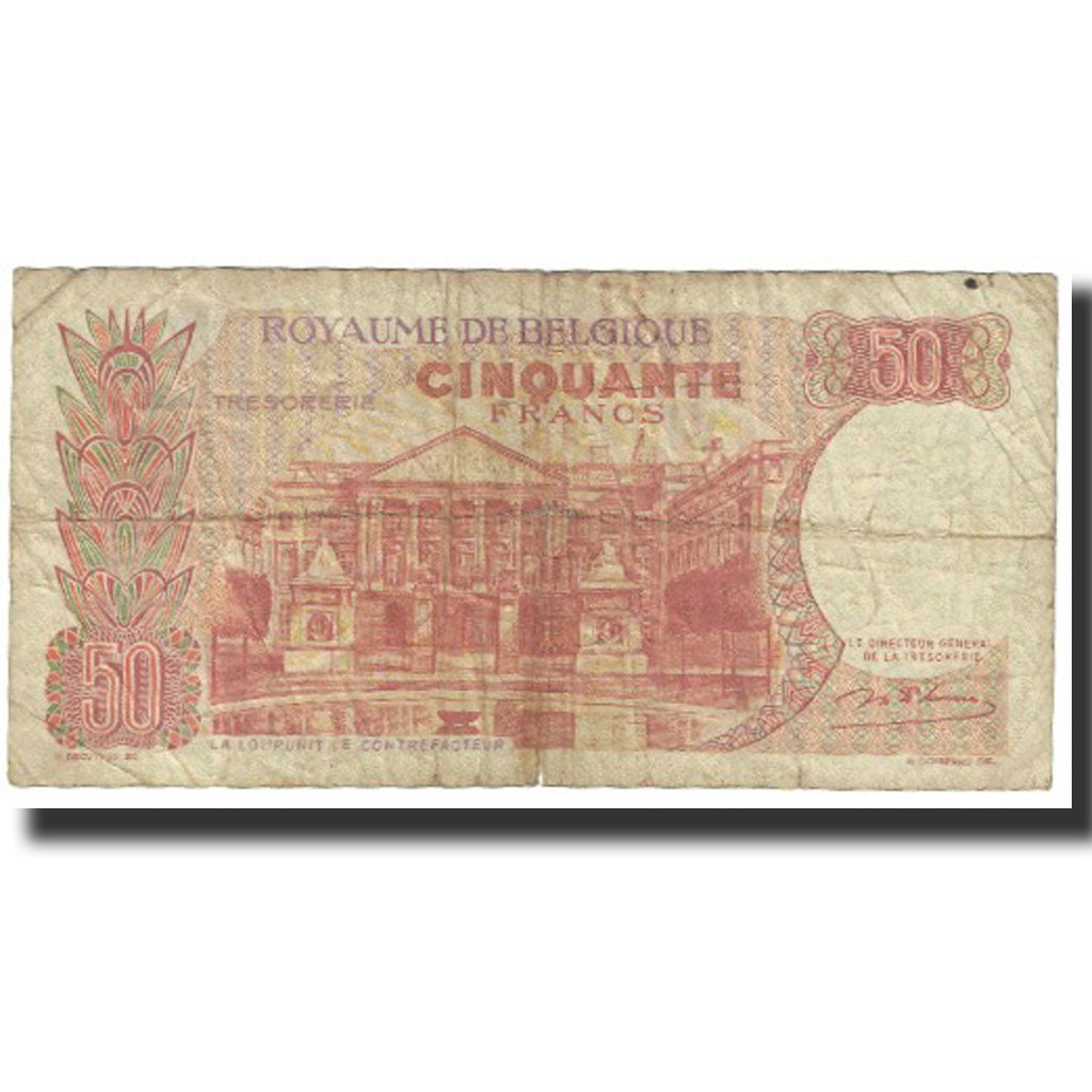 Biljet, België, 50 Francs, 1966, 1966-05-16, KM:139, TB