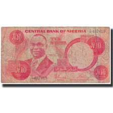 Billet, Nigéria, 10 Naira, UNDATED (1984), KM:25b, B