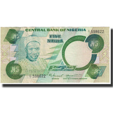 Billet, Nigéria, 5 Naira, Undated (1979-84), KM:20a, SPL