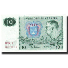 Banconote, Svezia, 10 Kronor, 1972, KM:52c, FDS