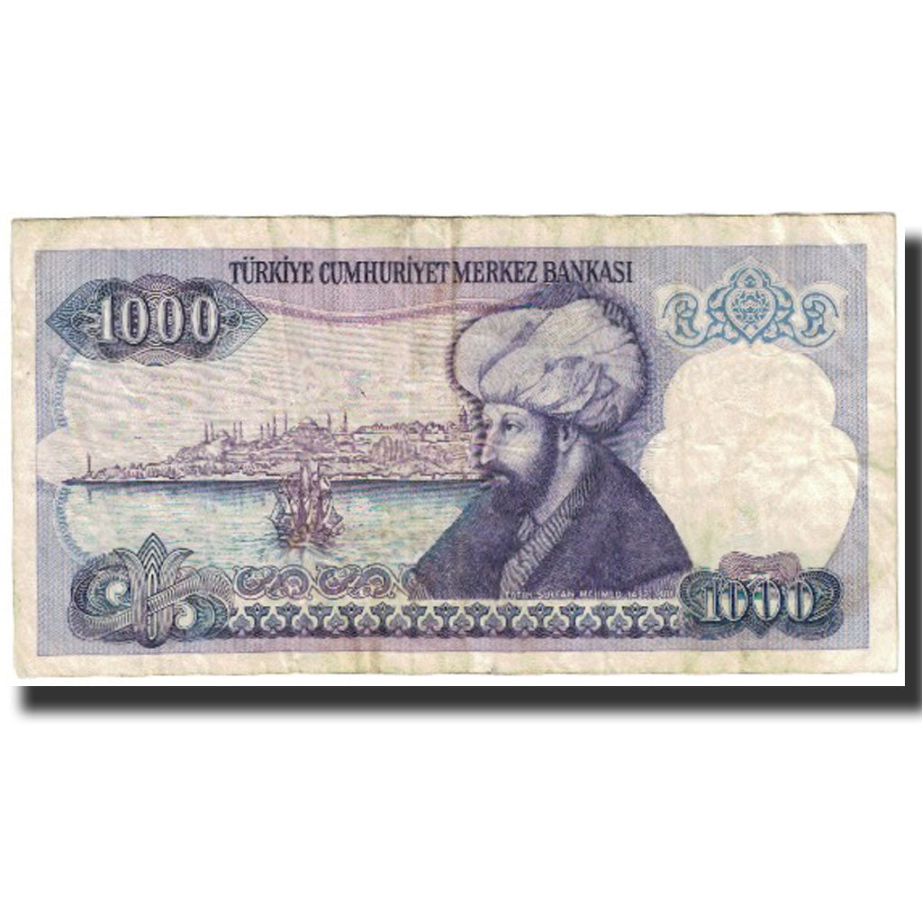 Geldschein, Türkei, 1000 Lira, 1970, 1970-01-14, KM:196, VZ