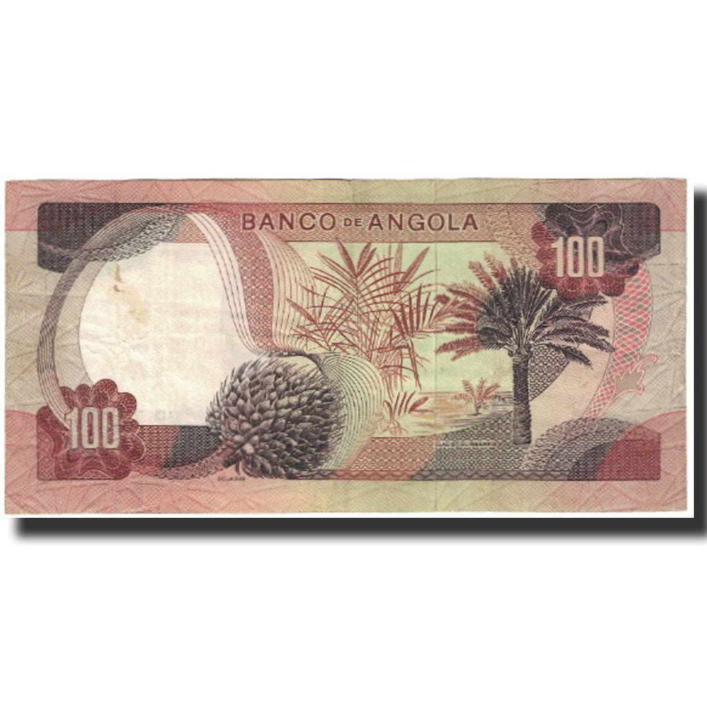 Nota, Angola, 100 Escudos, 1972, 1972-11-24, KM:101, UNC(63)