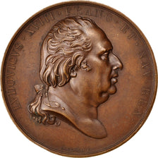 Francia, medalla, Louis XVIII, Restauration du Trône d'Espagne, 1823, Gayrard