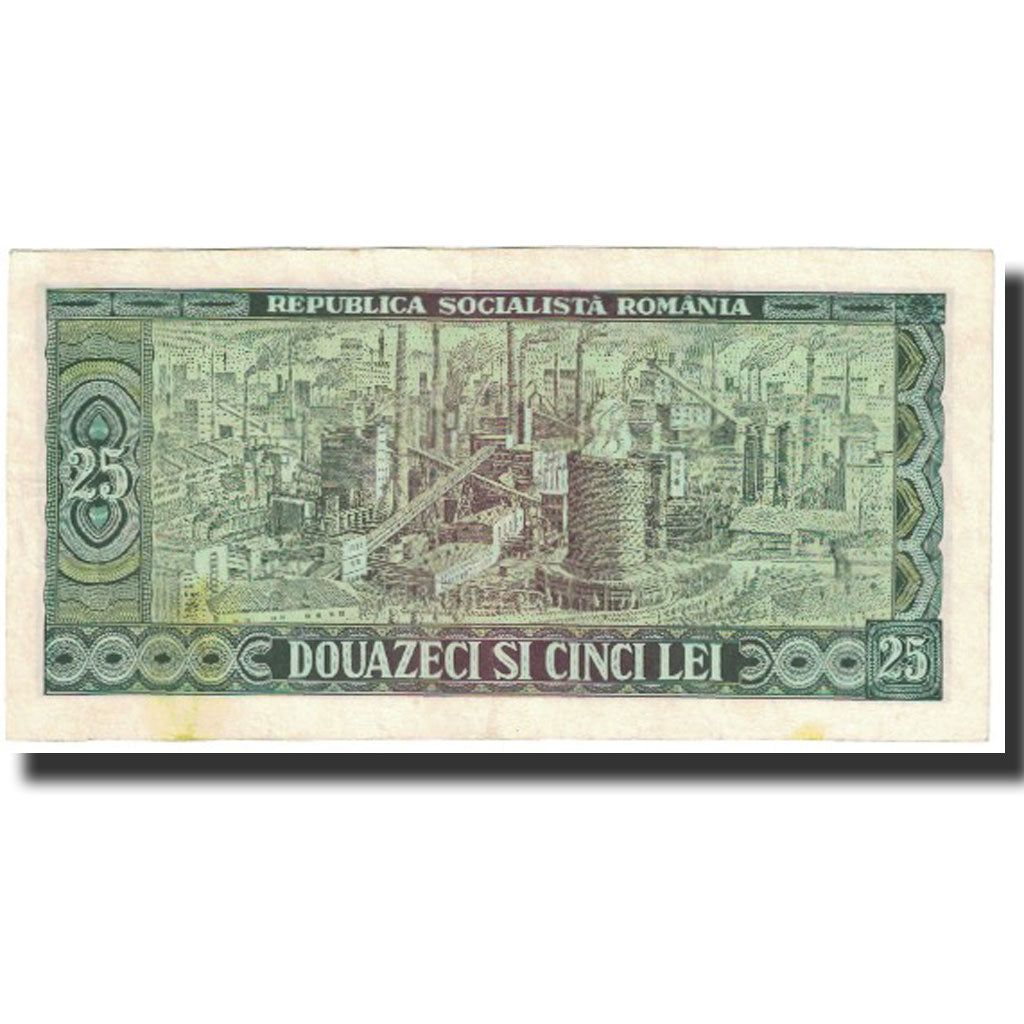 Banconote, Romania, 25 Lei, 1966, KM:95a, SPL-