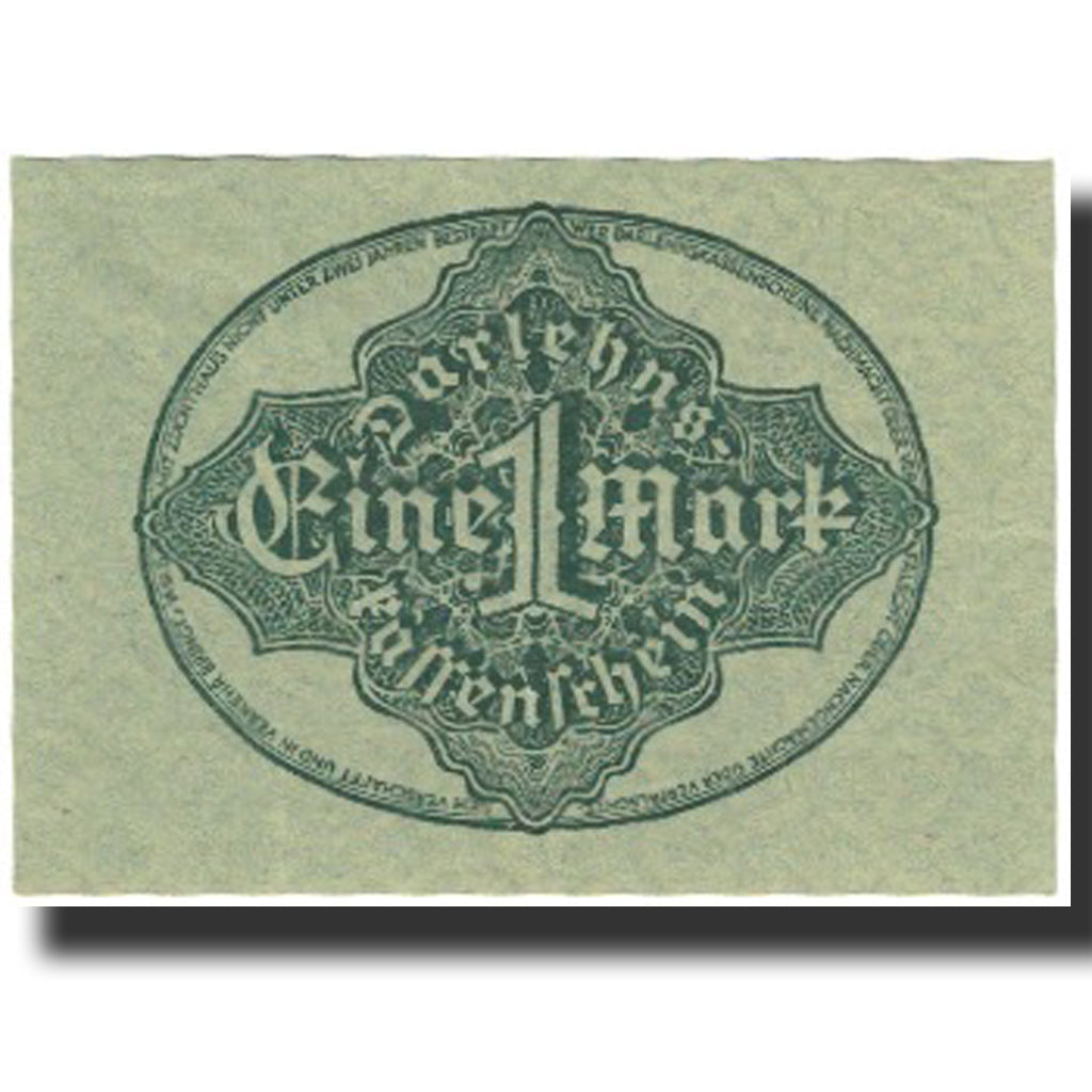 Geldschein, Deutschland, 1 Mark, 1922, 1922-09-15, KM:61a, UNZ
