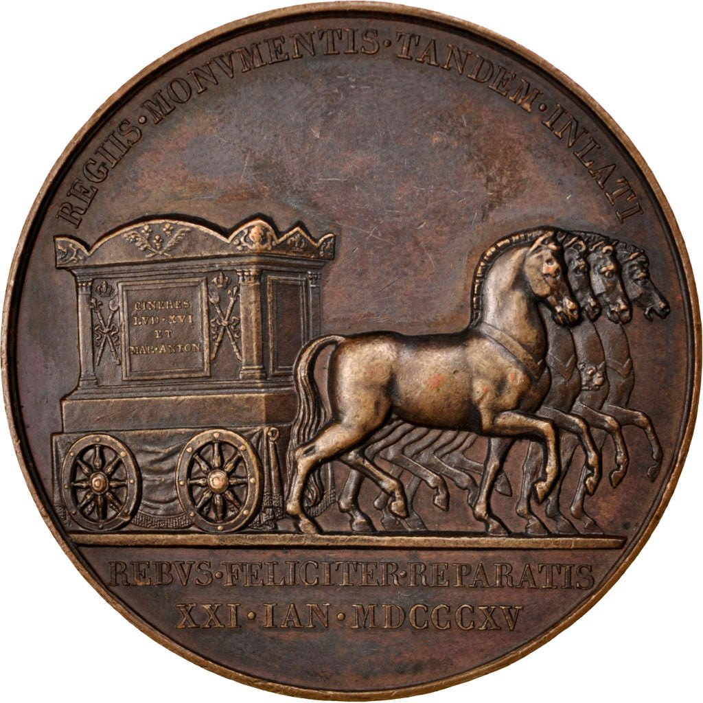 FRANCE, Politics, Society, War, Hundred Days, Medal, 1815, AU(55-58), Andrieu,..