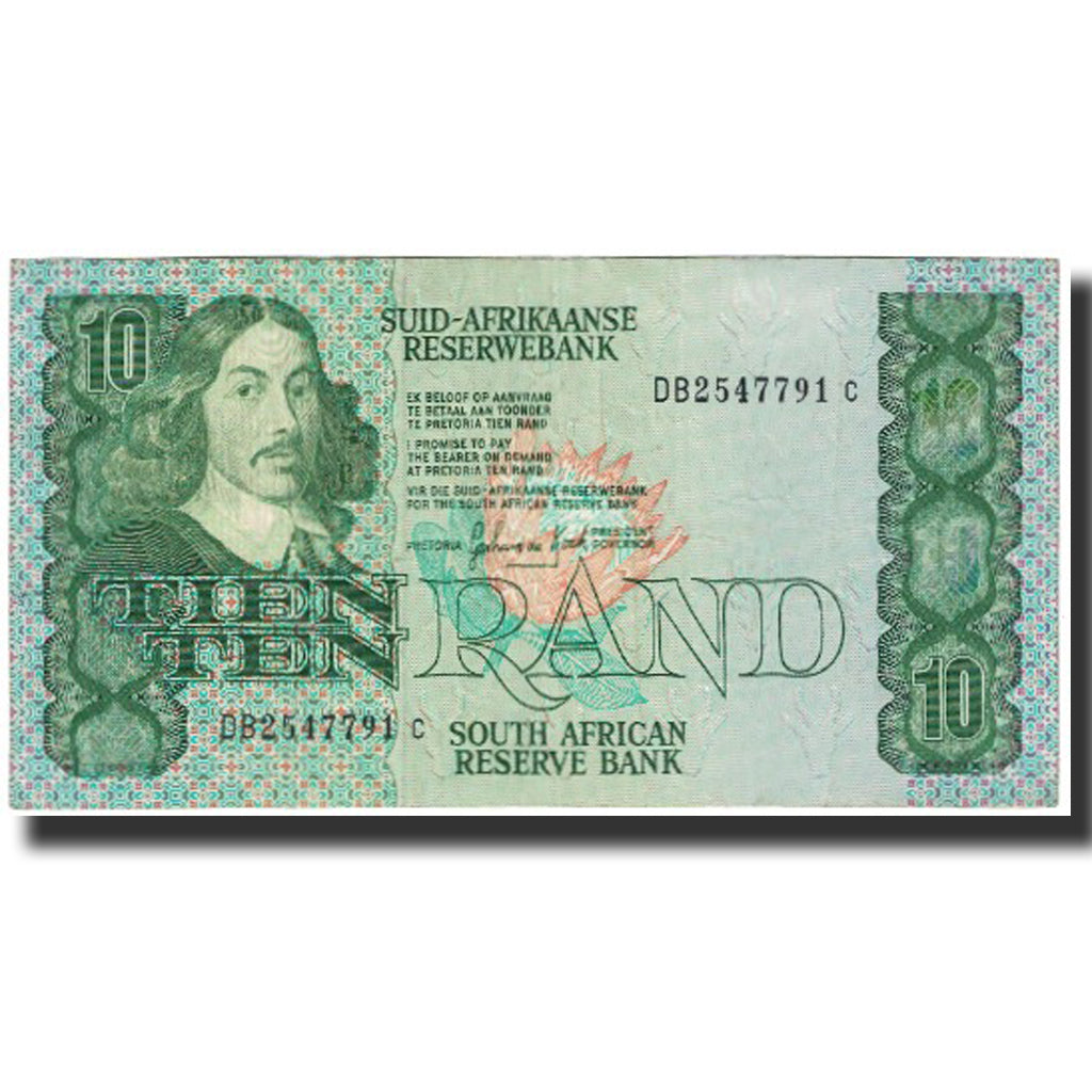 Banknote, South Africa, 10 Rand, Undated (1978-90), KM:120A, EF(40-45)